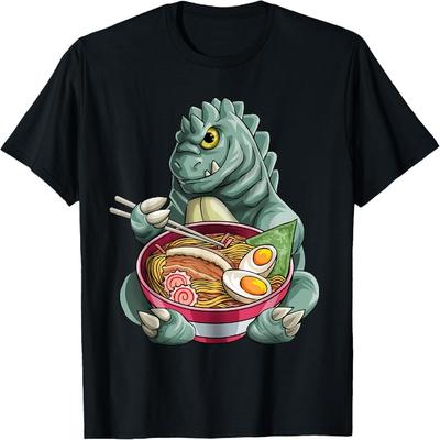 Kawaii Kaiju's Anime Niedlicher Kaiju Japanische Ramen-Nudeln Geschenk T-Shirt