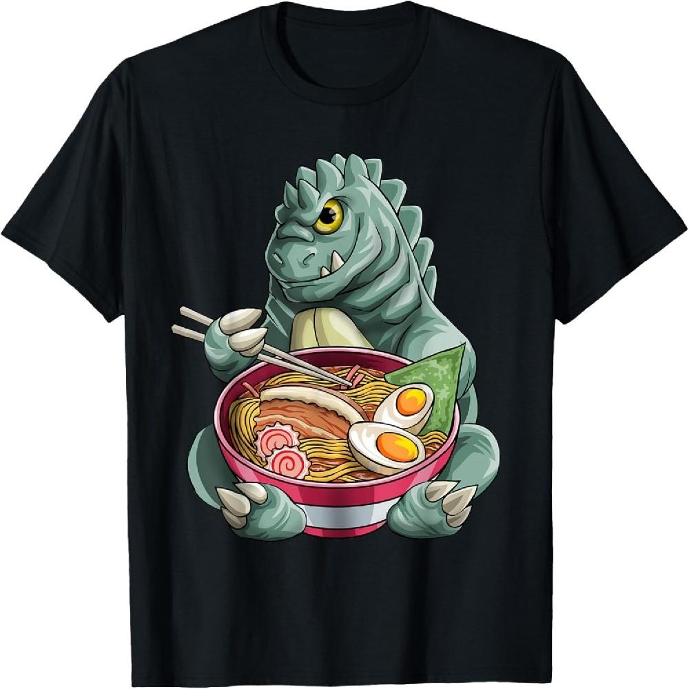 

Kawaii Kaiju s Anime Cute Kaiju Japanese Ramen Noodles Gift T-Shirt XXXXXL чёрный