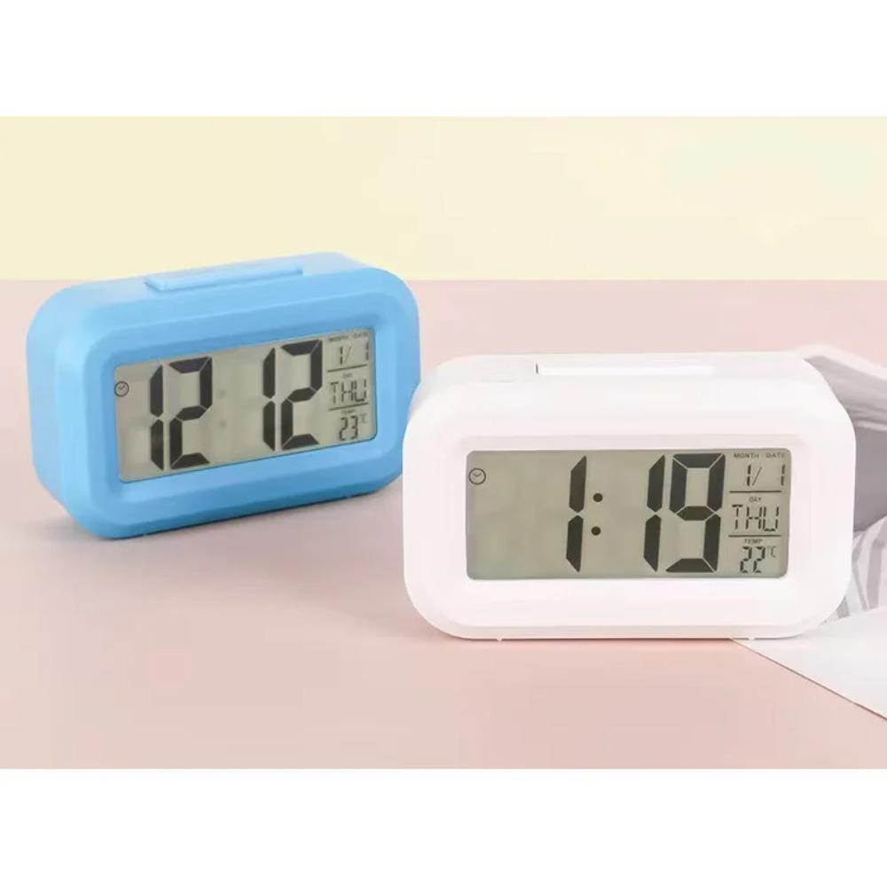 LED Digital Alarm Clock Backlight Snooze Data Time Calendar Desk Multifunction Electronic Backlight Table Clock