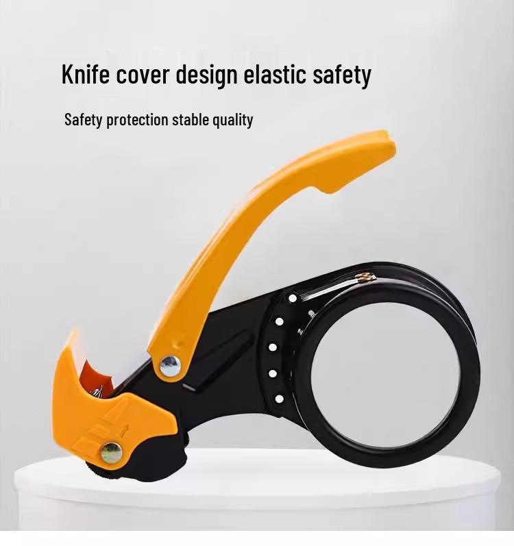 Transparent Metal Tape Dispenser - Adhesive Sealing Machine