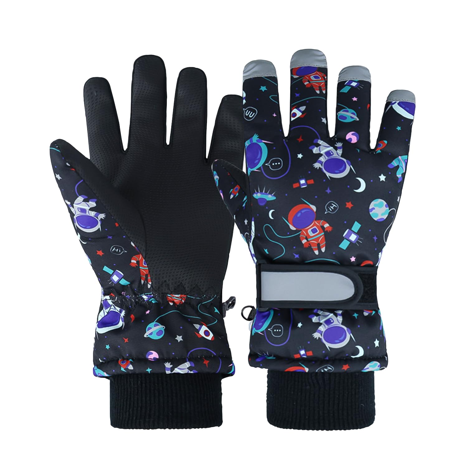 

Ski Winter Winter Snow Gloves for Boys and Perfect for Winter Mountain and Playing in the Snow XS Gloves, Kids Gloves, Boys [Water-Repellent,