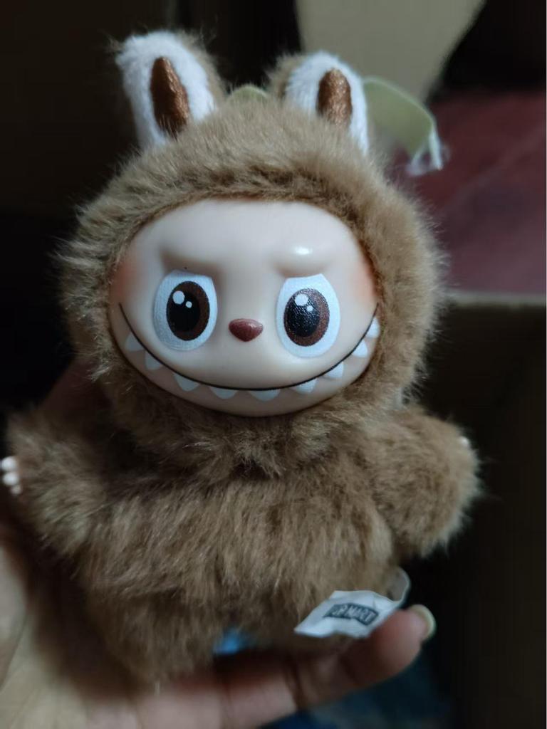 In Stock: Fast Shipping Fabric Doll Keychain with Vinyl Face - Blind Box Plush Figure