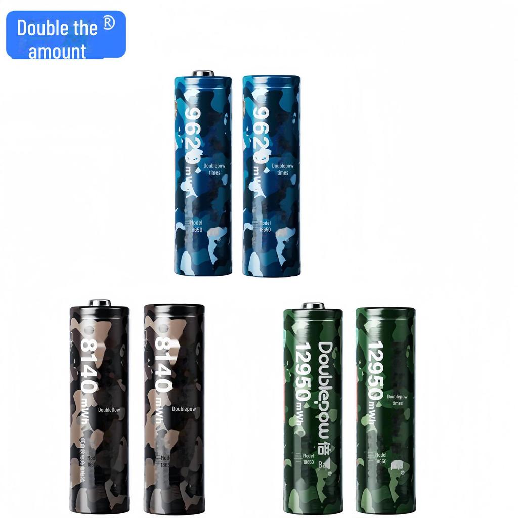 High-Capacity 18650 Rechargeable Lithium Battery 3.7V for Flashlights & Power Tools