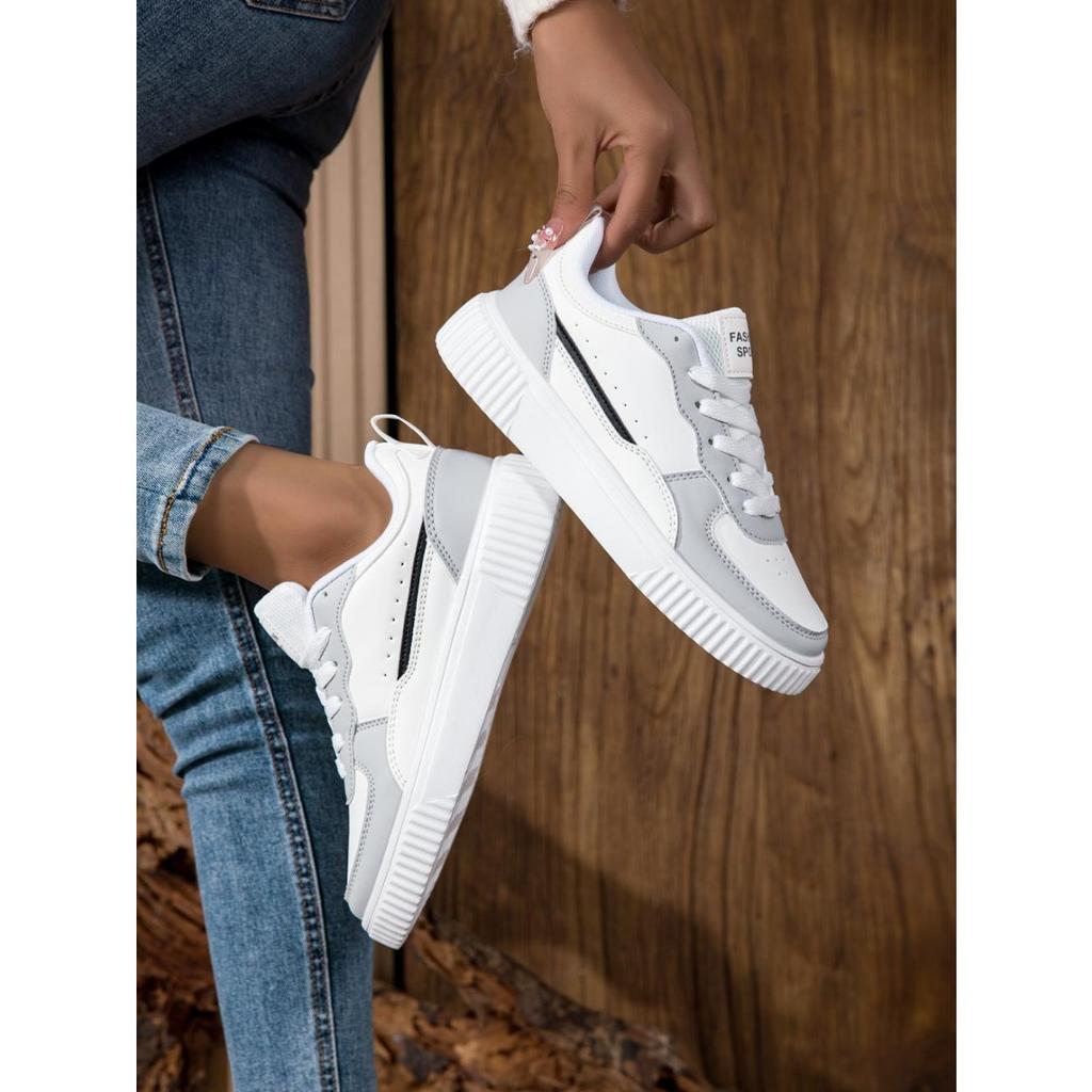 Unisex Low Cut Sports Shoes - Lace Up Closure All Season Casual Shoes - Comfortable Fabric Insole, Durable and Long-lasting Lifestyle Shoes