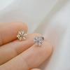 G23 Titanium Zircon Flower Lip & Ear Cartilage Stud Piercing Jewelry