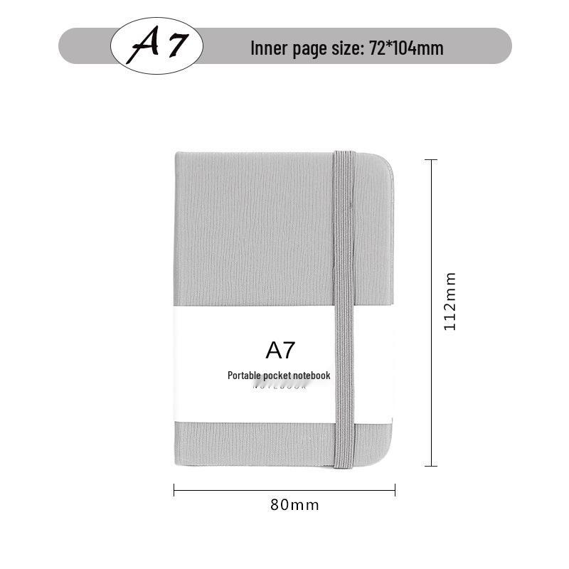 A6 Portable Mini Notebook Diary for Students