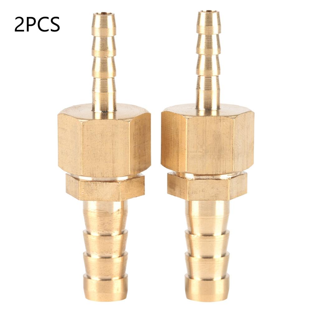 

2pcs 46mm Brass Fitting Hose Barb Tail Reducer Reducing Plug Connector