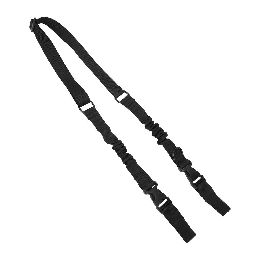 Adjustable Nylon 2 Point Sling Shoulder Strap Outdoor Elastic Hunting Belts with Metal Hook