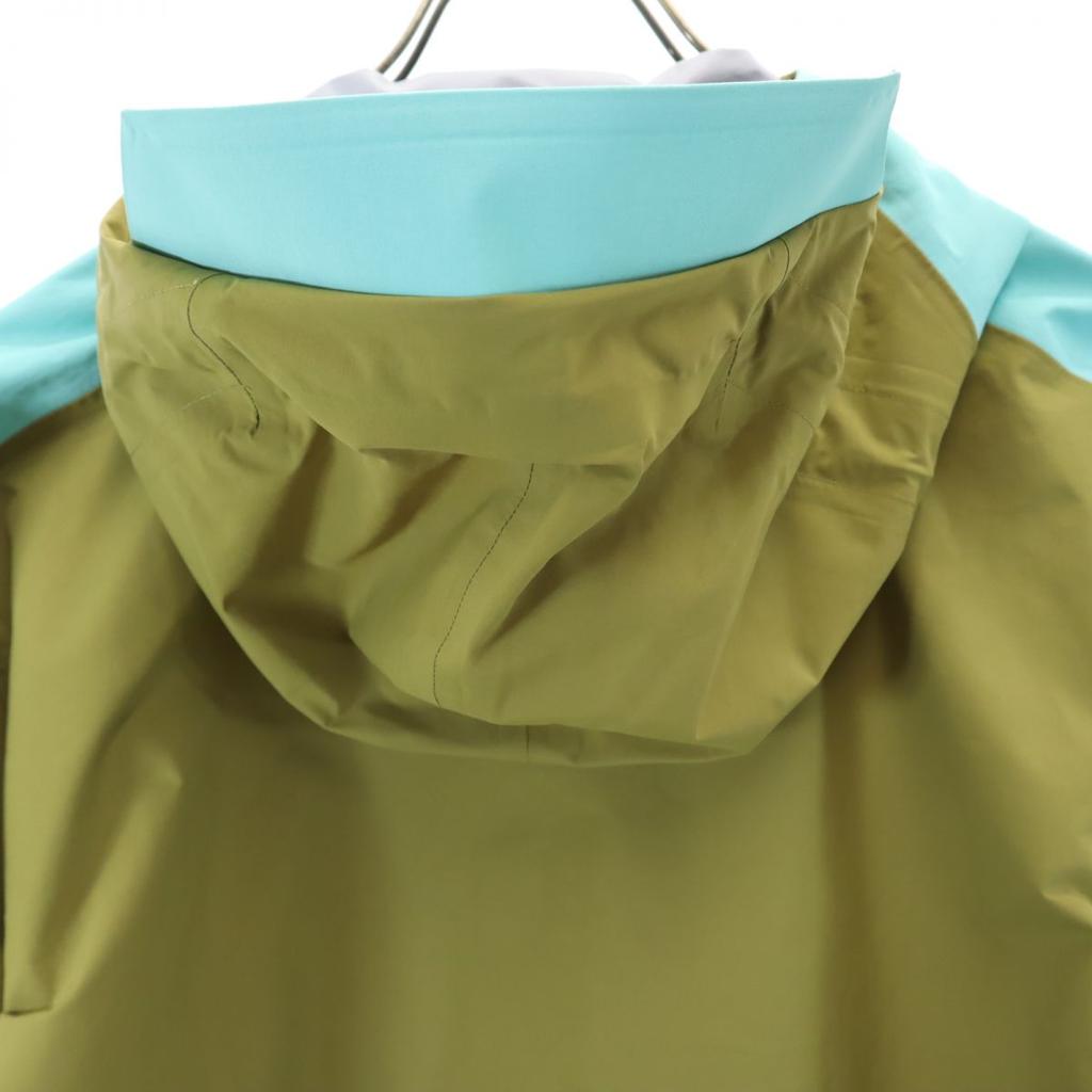 Adidas TERREX Nylonowa kurtka M Khaki kaptur Męska Używana