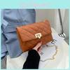 New Embroidered Bag 2021 Women Bag Fashionable Versatile Cross-border Female Bag Korean Chain Bag
