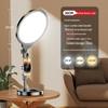 LED Live Streaming Selfie Light: Desktop & Floor Standing 