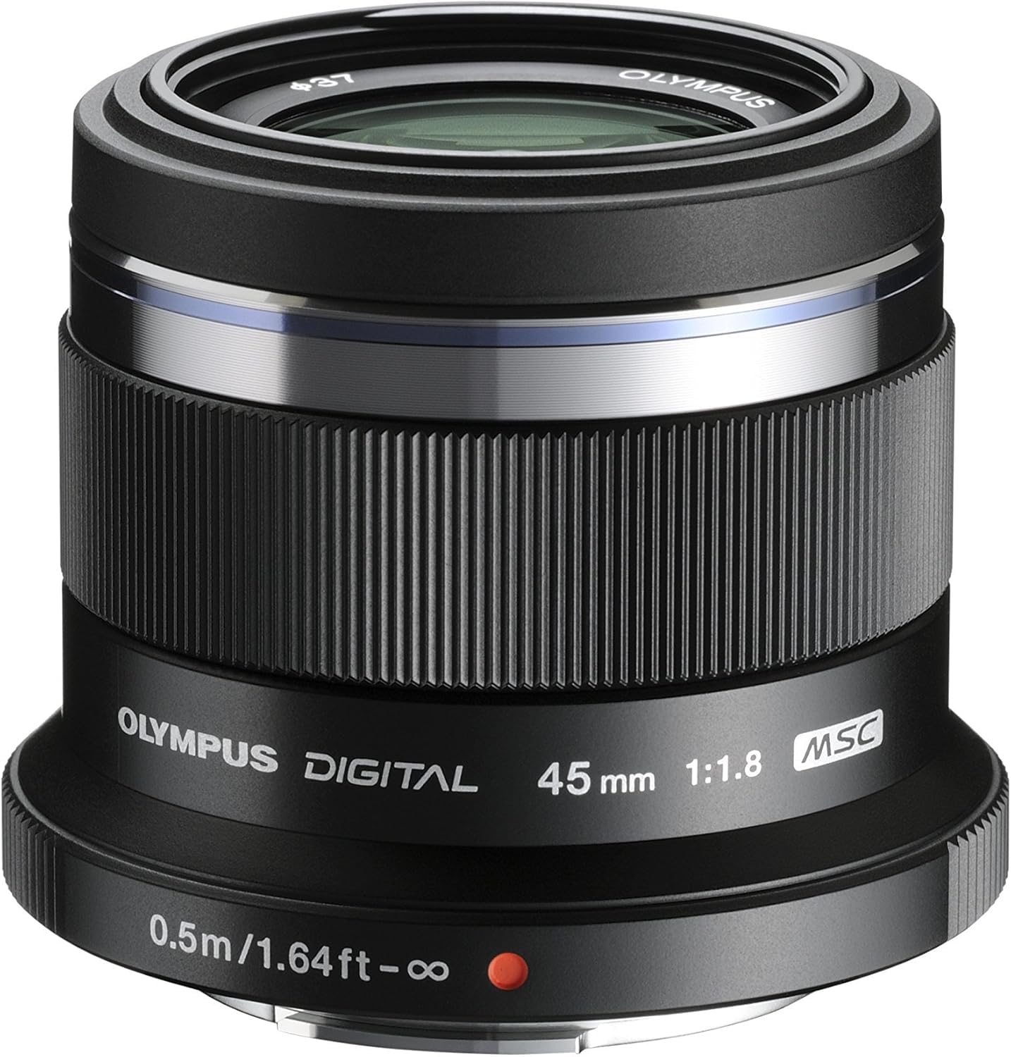 

OLYMPUS DIGITAL 45mm Single Focus Black M.ZUIKO F1.8 Lens, чёрный