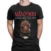 Maneskin Rock Band  T Shirts for Men Pure Cotton Hipster T-Shirts Round Collar  Tee Shirt Short Sleeve Clothing Summer