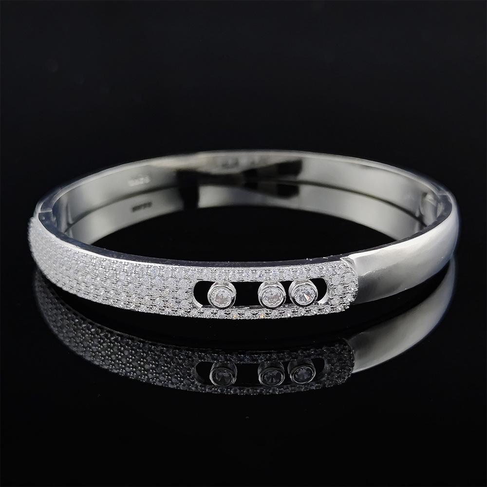 Versatile Couple Bracelet with AAA Zircon, Geometric Style - Fashion Jewelry s6105