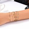 Chic Beads Link Cable Chain Bracelets Colorful Chains Bracelet for Women Waterproof Wrist Jewelry Gifts