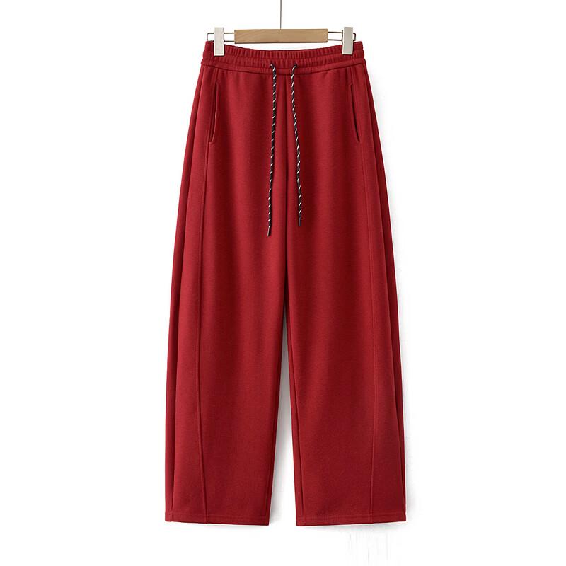 Middle-Aged Women's Comfortable Breathable Drawstring Pants
