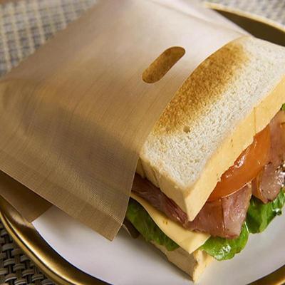 Toaster Bags Reusable Non-Stick Heat Resistant Grilled Cheese Toaster Bags Toaster Bags For Sandwiches Chicken Nuggets Panini