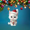 Accessories Acrylic Car Cartoon Cat Pendant Festive Vehicle Decoration Supplies