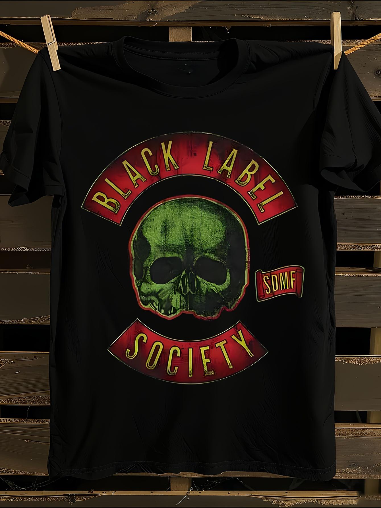 Black Label Society Official Skull and Crossbones Band Lo... XL