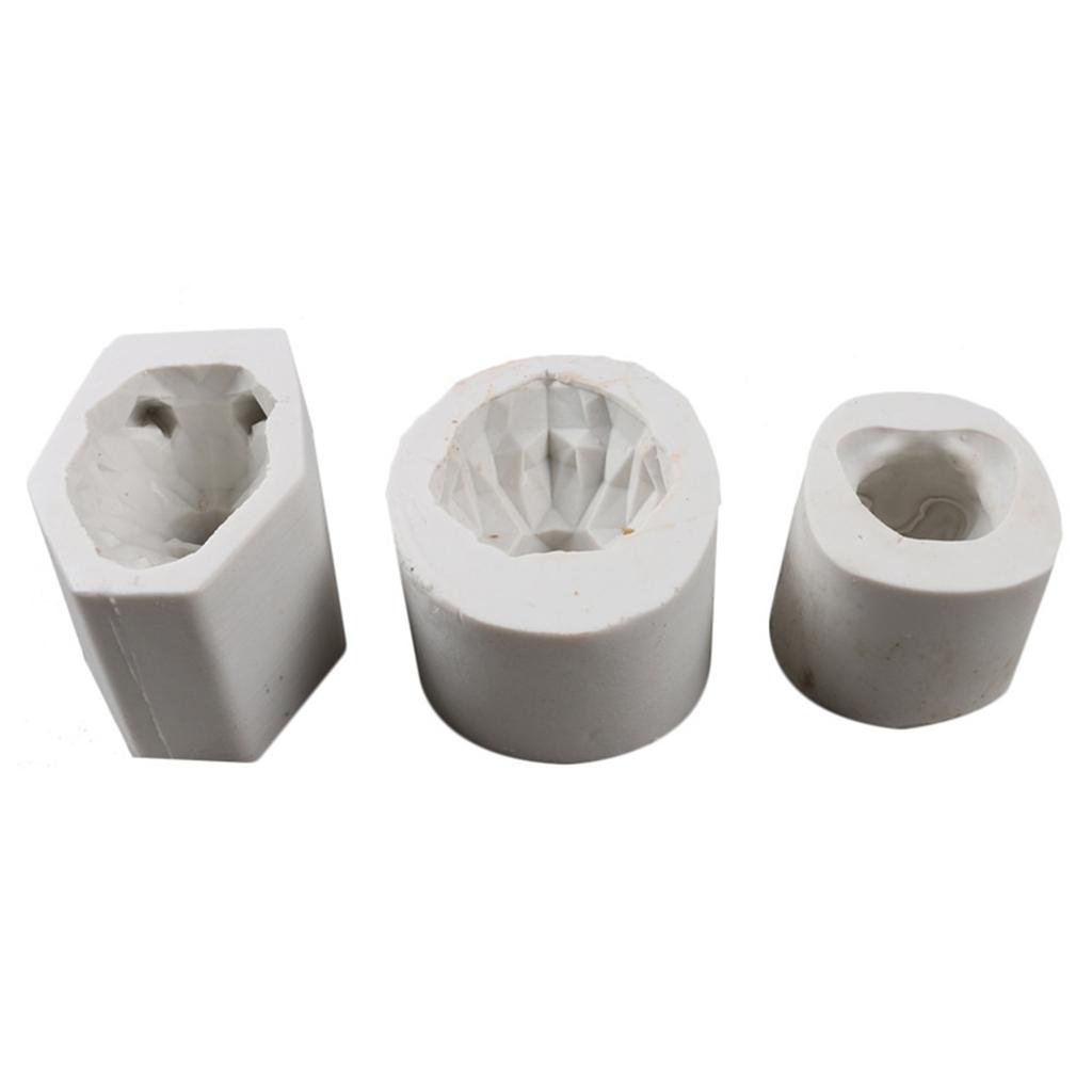 Silicone Fondant Mold DIY Handmade Soap Making Supplies Bulldog Wolf Dog Lion for Head Cake Decorating Candle Molds Flex
