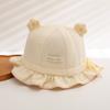 Cute Pink Baby Bucket Hat For Boys And Girls Spring Summer Sun Protection Shade Cap For Kids Outdoor Travel