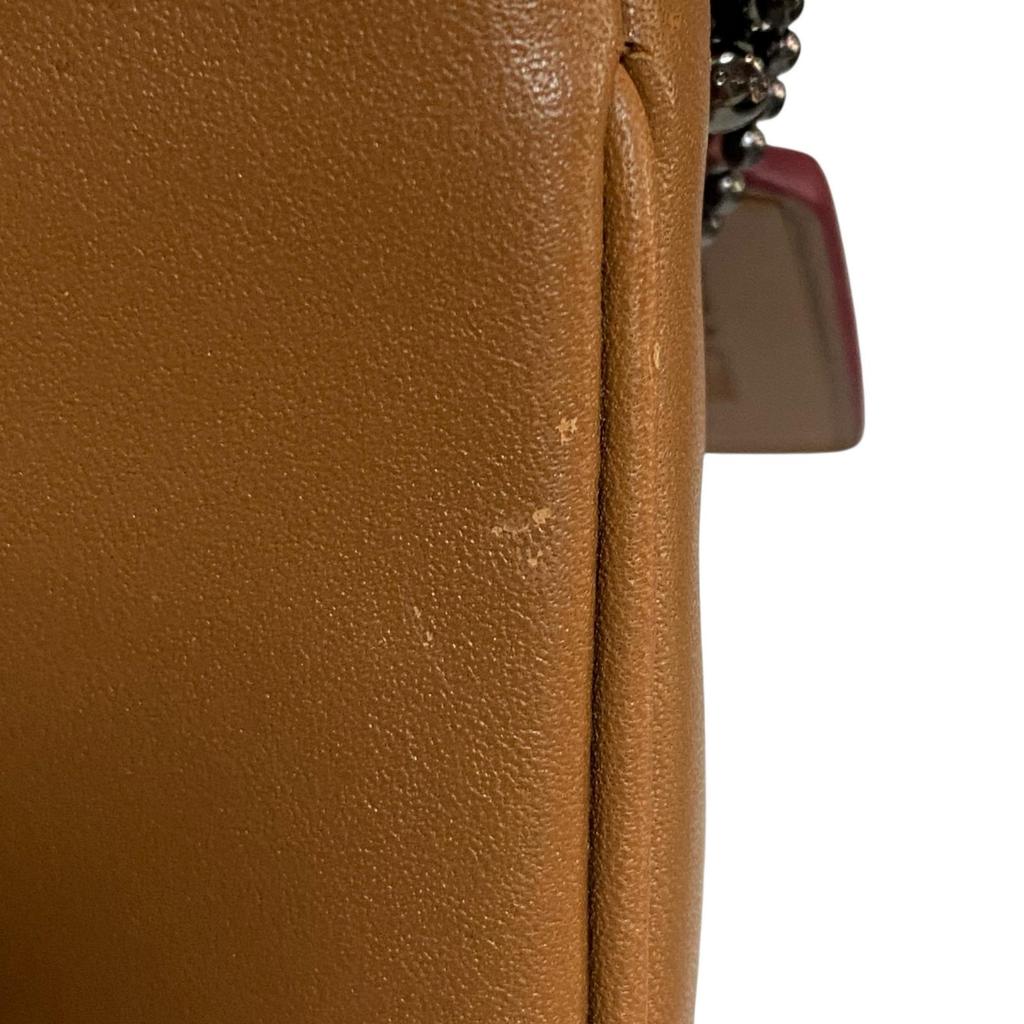 Gebrauchte COACH Handtasche Braunes Leder Damen