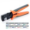 IWISS JST Connector Crimping Ratchet Open Pliers, Type, Barrel, 0.03-0.5mm² (IWS-3220M)