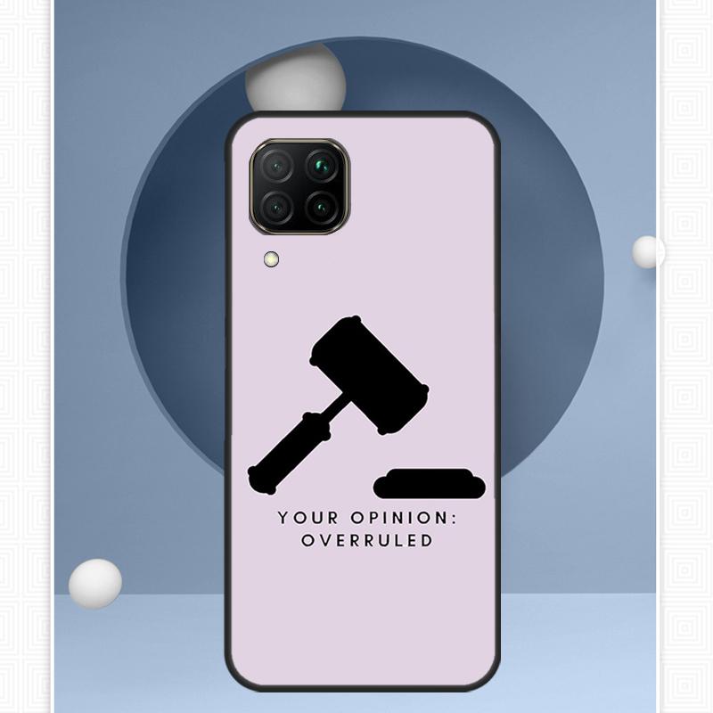 Lawyer Judge Pattern Art For Huawei Nova Y91 Y60 Y70 Y72 Y90 Y61 12s 12i 11i 8i 10 9 SE P20 P40 Lite P30 P60 Pro Case