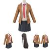 Premium Seishun Buta Yarou Wa Bunny Girl Sakurajima Mai Cosplay Costume Full Set Outfit For Captivating Parties And Events