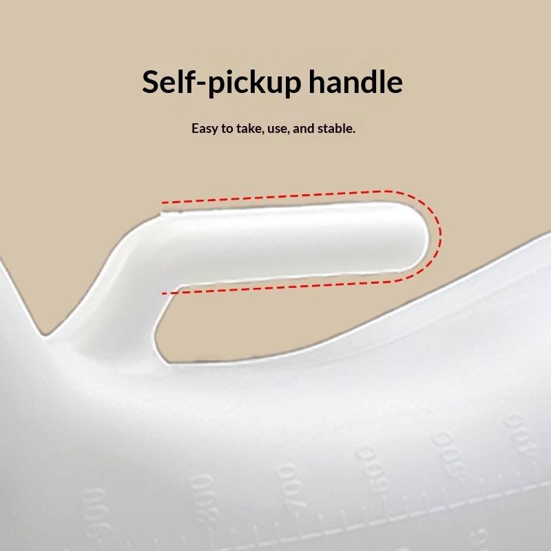 Leakproof Women Urinal Thickened Soft Spout Clear Scale Large Capacity Chamber Pot for Travel Car Use