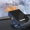 Tragbarer Autoheizlüfter 12V 150W Heiz-Kühl-Enteiser-Entfrostergerät Mit 360° Drehbarer Basis Für Alle 12V Fahrzeuge