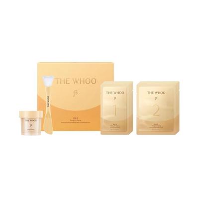 The Whoo Gong Jin Hyang Straffende Schüttel-Modellierungsmaske Protein-Reparaturset + ZUFÄLLIGES GESCHENK