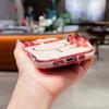 Fashion Wave Heart Shape Electroplating Magsafe Case for iPhone 16 Pro Max 16E 15 14  13 12 11 Magnetic Wirelesss Charge Cover