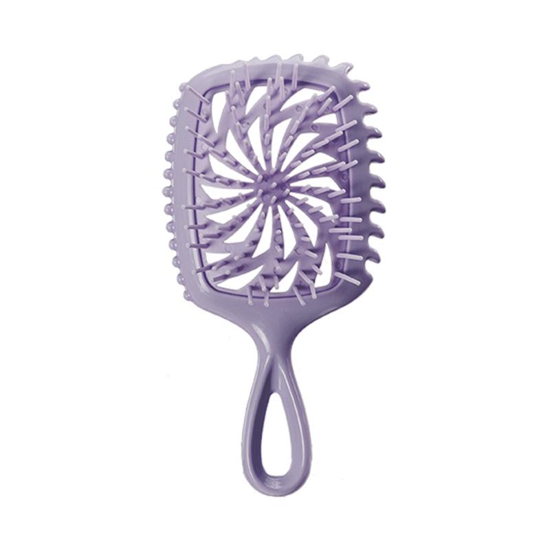 Women s Fan-Shaped Long Hair Scalp Massage & Smoothing Comb