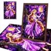 Full Round Diamond Painting Beautiful Princess Art Rhinestone Picture Mosaic DIY 5D Cross Stitch Embroidery Home Decoration