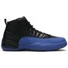 New JORDAN 12 Retro Black Game Royal 130690-014