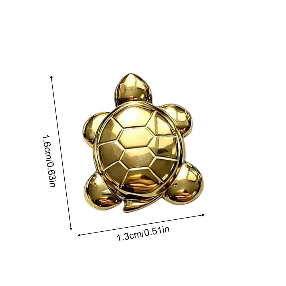 Pyrite Tortoise Natural Pyrite Carved Stone Mini Wealth Home Decor Desktop Tortoise Ornament For Office Desk Car Graduation