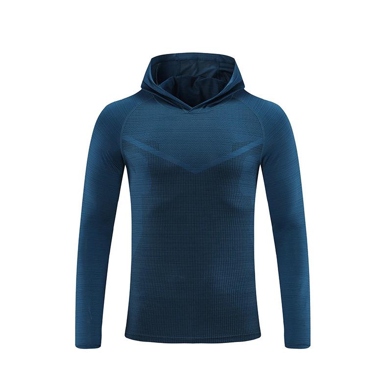 Men’s Long Sleeve Hooded Sweatshirt for Spring/Autumn Running and Fitness