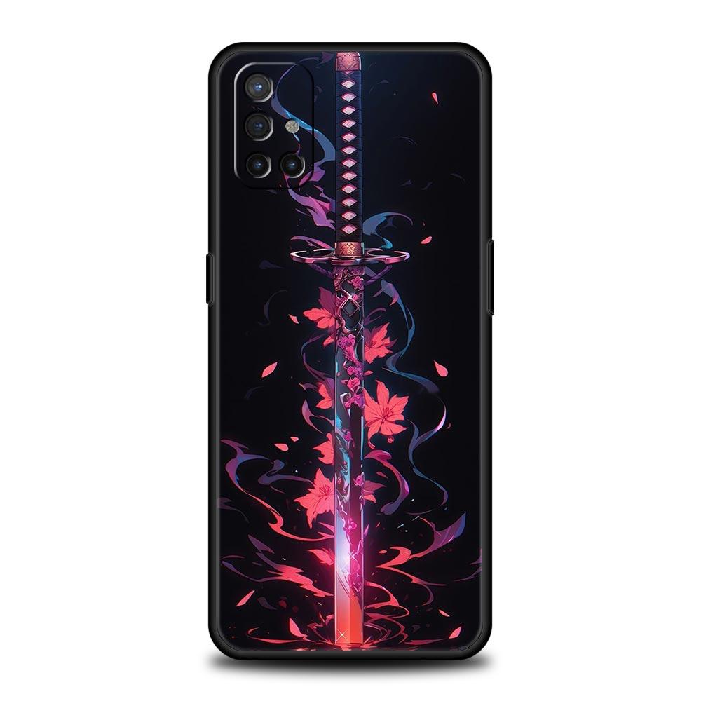 

The Sword Creative Pattern Phone Case For Oneplus 13R 13 12R 11 10T 10R Nord N100 N200 N10 10 9 9R 9RT CE 3 2 Z Pro 5G Soft TPU OnePlus Z