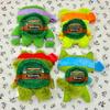 Official Fuggler X Tmnt Teenage Mutant Ninja Turtles Funny Ugly Monster Soft Plush Doll Leonardo Collectible Toys Gifts For Fans