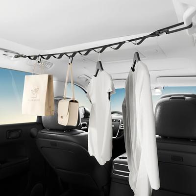 Auto-Wäscheleine Auto Multifunktionaler Hängeständer für Rücksitze,Aufbewahrungs- und Befestigungshaken,Autoinnenzubehör,Auto-Organizer