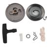 Conjunto de Partida para Motosserra Kit de Reparo de Partida por Recuo Fácil Instalação Durável Peças de Motosserra para TS350 038 041 MS380