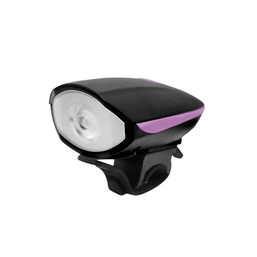Rechargeable Bike Light With Horn Set, Front Light With Bell For Kids And Scooters, 2 Sound Modes And 3 Lighting Modes