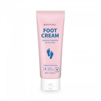 Krém na nohy Bonnie Hill Kolagen Vysoce hydratační krém na nohy Výživný krém 100 ml