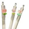 New Cute Flower Gel Pens Quick-Drying Black Ink Aesthetic Kawaii Flower Gel Pen 0.5mm ST Tip Writting Pen Random Color