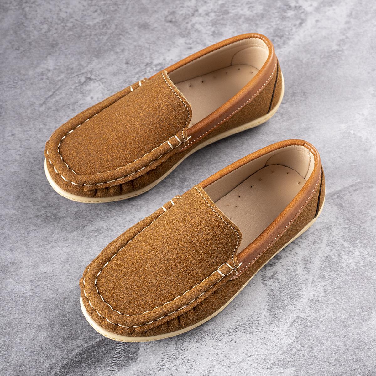 

Детская обувь Повседневные лоферы Удобная дышащая детская обувь для девочки Легкие нескользящие повседневные кроссовки Обувь для маленькой девочки Tenis 25insole15.5cm шоколадный