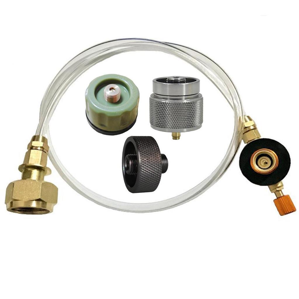 European Standard LPG Burner Head & Gas Tank Valve Converter
