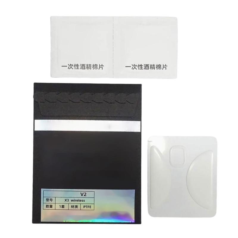 Esportstiger Ice Mouse Skates Stickers Mouse Feet Pad Round Glides Curveds Edges for Wireless Mouse 1