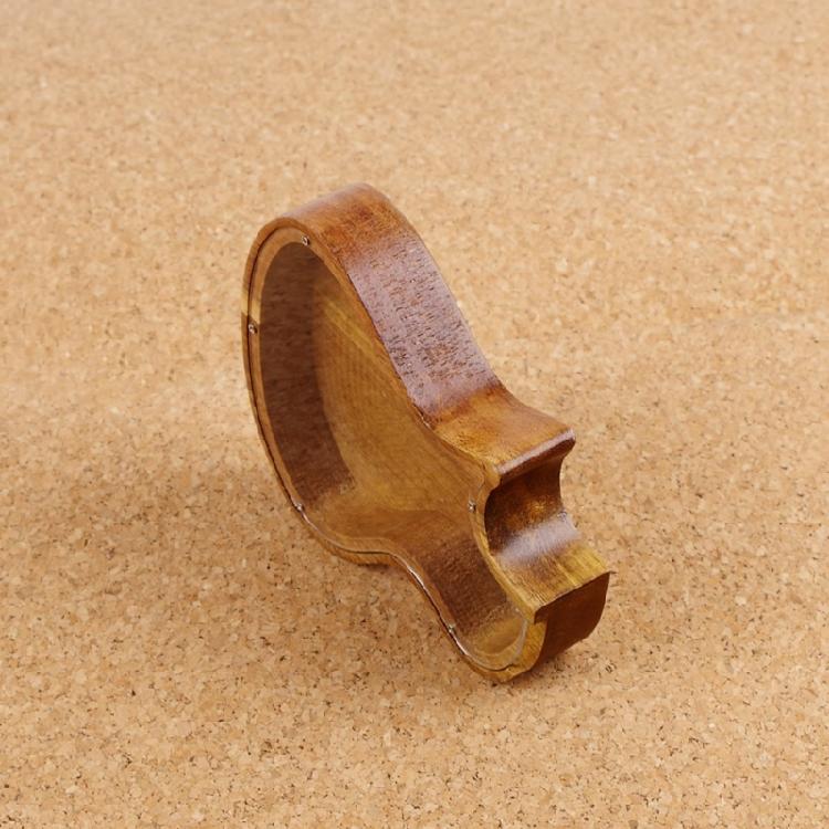 Wood Money Saving Bank Guitar Shape Coin Jar Coin Storage Box Home Decoration Coin Bank Cash Saving Box Easy To Use