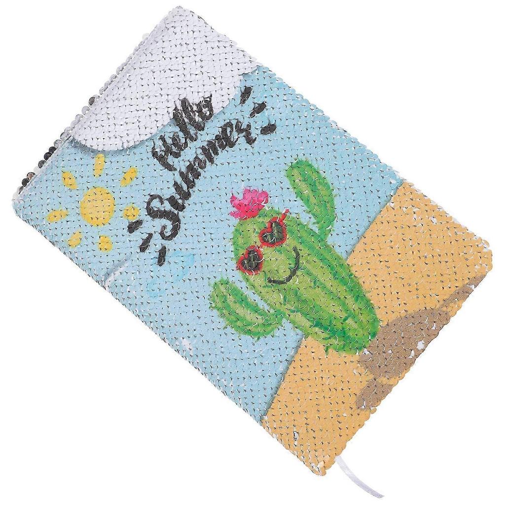 Sequin Planner Notebook for Writing with Assorted Color Cover